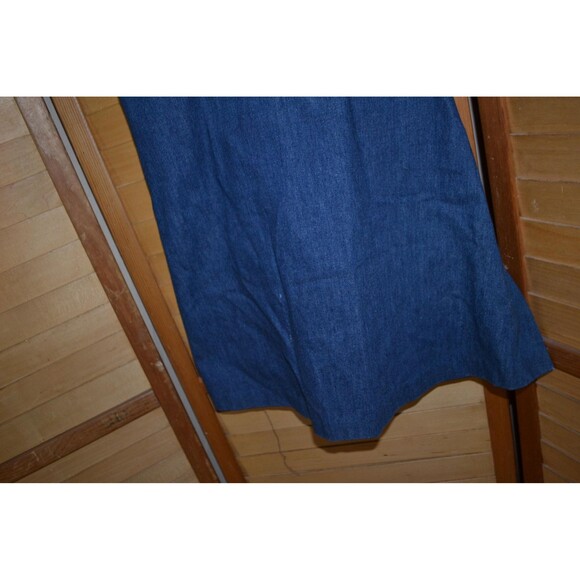 Vintage Girls Dress Overalls Prairie with Cherries - Picture 4 of 6